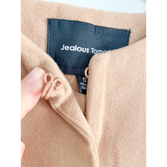 Jealous Tomato | Camel Cape Jacket | Sz S - Picture 9 of 13